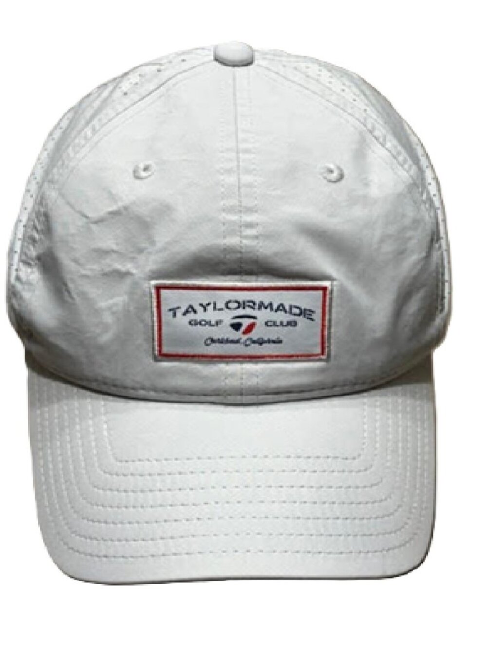 Taylormade Gold Hat White Perforated Lightweigh one size BM1